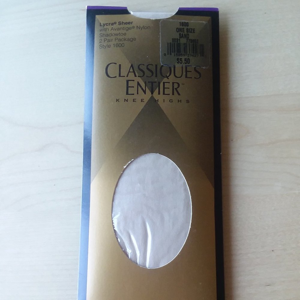 NewSand Knee Highs, Classiques Entier, Sheer nylon